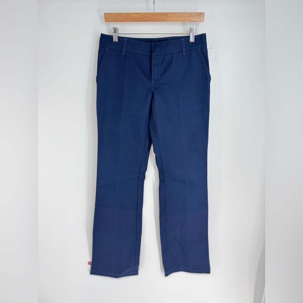 Low Rider Dark Wash Boot Cut Mid Rise Pants